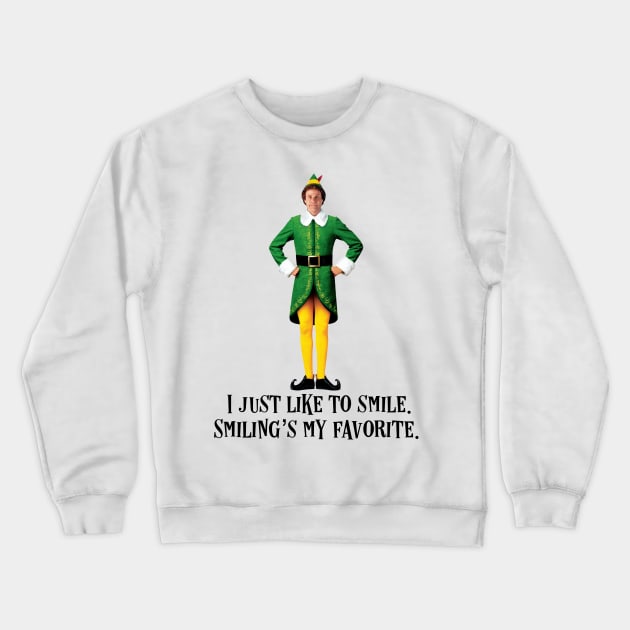 I just like to smile. Crewneck Sweatshirt by BethLeo